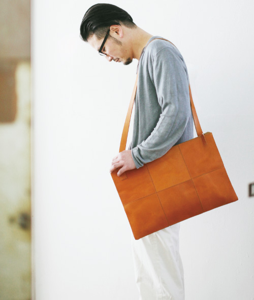 Yes - SQUARE PARTS SERIES SQUARE SHOULDER BAG｜LEATHER PRODUCTS OF 